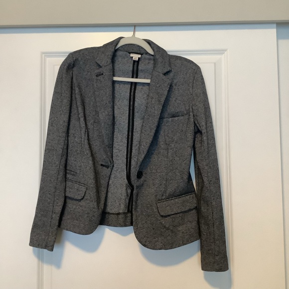Merona Heather Grey Blazer (size S) - Picture 2 of 3